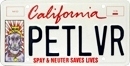 Pet Lovers Personalized License Plate